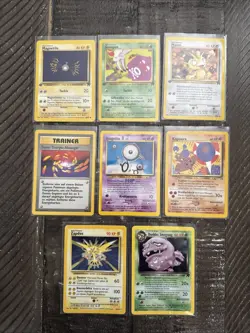 Bulk Vintage Wizards Of The Coast Pokemon Cards In German Language - Image 1