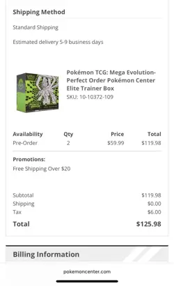 PRE-ORDER Pokemon Center Perfect Order ETB - Confirmed Preorder - Image 2