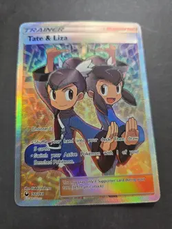 Pokemon TCG: Tate & Liza 166/168 Full Art Trainer Celestial Storm M/NM - Image 1