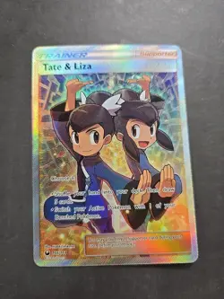 Pokemon TCG: Tate & Liza 166/168 Full Art Trainer Celestial Storm M/NM - Image 2