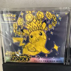 Surging Sparks PC ETB Pokemon Center Elite Trainer Box Sealed Exclusive - Image 1