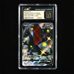 CGC 10 PRISTINE 2023 Pokemon CHN Charizard V 133/115 SSR - Image 2