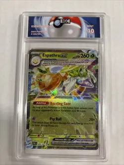 2024 Pokemon Espathra Ex #6 HGC 10 (sb6) - Image 1