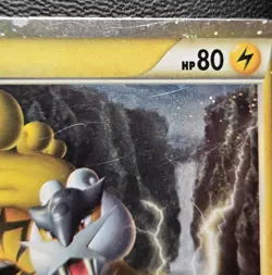 Pokemon Raikou HGSS19 HeartGold & SoulSilver Cosmos Holo Black Star Promo - MP - Image 3