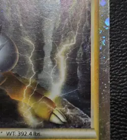 Pokemon Raikou HGSS19 HeartGold & SoulSilver Cosmos Holo Black Star Promo - MP - Image 4
