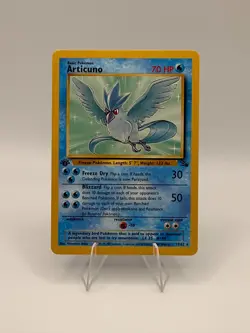 Pokemon TCG - Articuno (17/62) 1st Edition Fossil - Regular Rare - LP - Image 1