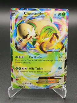 Chesnaught EX XY18 Black Star Promo Pokemon HP - Image 1