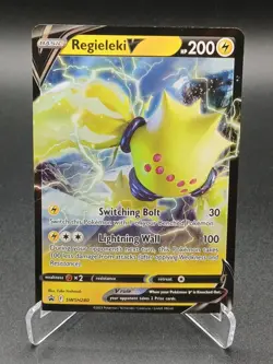 Regieleki V SWSH280 Black Star Promo Pokemon NM - Image 1