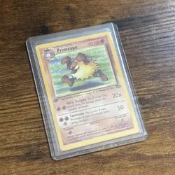Pokemon TCG Primeape Jungle 43/64 Regular 1st Edition Uncommon LP - Image 3