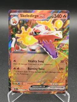 Skeledirge EX 037/193 Paldea Evolved Pokemon NM - Image 1