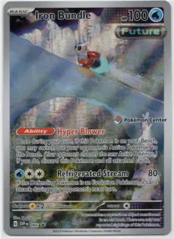 English Pokemon Iron Bundle - (Pokemon Center Exclusive) Promo (SVP 066) NM - Image 1