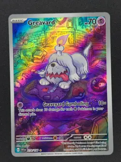 Greavard 214 Pokemon SVI Scarlet Violet 2023 NM 🔥🔥🔥 - Image 1