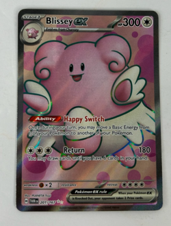 Pokemon Blissey ex 201/167 Twilight Masquerade Holo NM - Image 1