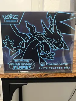 Phantasmal Flames Pokemon Center Exclusive ETB Elite Trainer Box New Sealed - Image 1