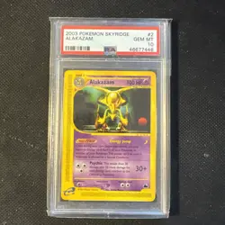PSA 10 Skyridge Alakazam #2 Non Holo Rare Pokemon Vintage 2003 GEM MINT - Image 1