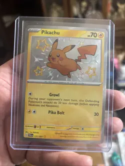 Pokemon TCG Paldean Fates Shiny Lot Of 3 Including Pikachu - Image 2