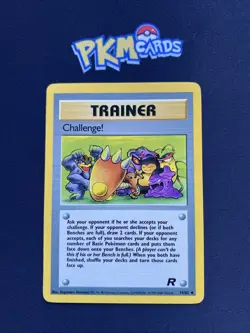 Pokemon TCG Challenge! Team Rocket Set 74/82 Regular LP. - Image 1