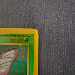 Pokemon Jungle Venomoth 13/64 Holo Rare No Symbol Error - Image 3
