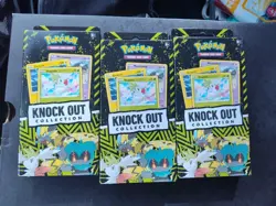 3 Pokemon Knockout Collection Boxes Sealed - Image 1