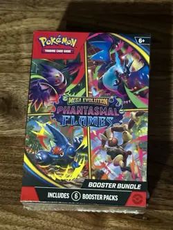 Pokemon TCG: Mega Evolution Phantasmal Flames Booster Bundle - Image 1