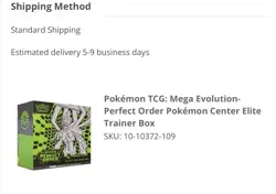 2x Pokemon Mega Evolution Perfect Order Pokemon Center ETB PRESALE - Image 1