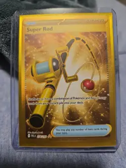 Pokemon - Super Rod 276/193 Gold - Scarlet & Violet Paldea Evolved - Image 1