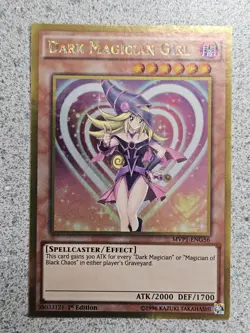Dark Magician Girl MVP1‑ENG56 YuGiOh Gold Rare 1st Ed 2017 NM/VLP - DSoD Promo - Image 1