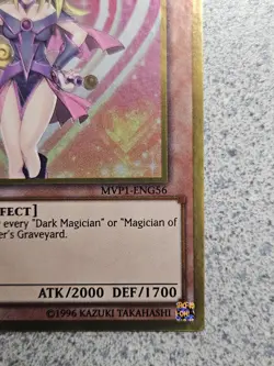 Dark Magician Girl MVP1‑ENG56 YuGiOh Gold Rare 1st Ed 2017 NM/VLP - DSoD Promo - Image 4