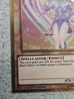 Dark Magician Girl MVP1‑ENG56 YuGiOh Gold Rare 1st Ed 2017 NM/VLP - DSoD Promo - Image 5
