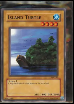 Island Turtle - PSV-095 - Common - Unlimited - NM - Yugioh - Image 1