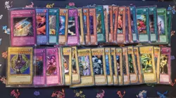 YUGIOH! Vintage Card Bundle X44 Cards Bulk MP- HP - Image 1