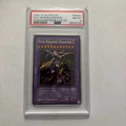 Yu-Gi-Oh! Five-Headed Dragon SD09-ENSS1 Ultra Rare Limited Edition - Image 1
