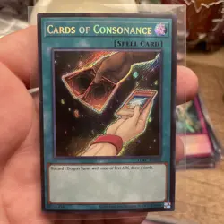 Cards of Consonance LCKC-EN092 Unlimited Secret Rare NM! +Bonus FREE SHIPPING! - Image 1