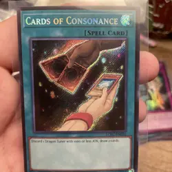 Cards of Consonance LCKC-EN092 Unlimited Secret Rare NM! +Bonus FREE SHIPPING! - Image 3
