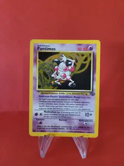 Pokemon Karte/card - Mr. Mime Pantimos 6/64 - Jungle Holo SWIRL - Very Good+ - Image 1