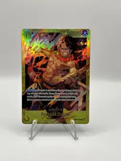 One Piece CCG Portgas D. Ace 4x Card Playset - OP07-119 SEC - English - ALL MINT - Image 2