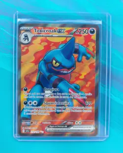 ⚫Pokemon Card Ita Toxicroak EX Full Art Scarlatto e violetto 232-198⚫ - Image 1