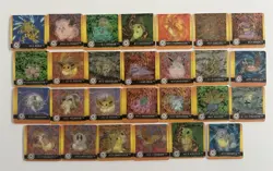 Pokemon ArtBox Premier Edition Lot of (27) Flipz Cards 1999 Nice Shape - Image 1