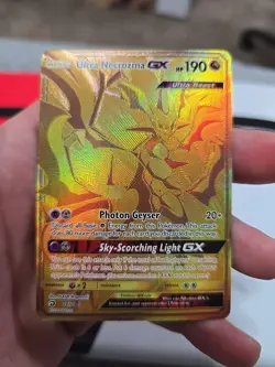 Ultra Necrozma GX (Secret) 78/70 Dragon Majesty Holo NM Pokemon Card Near Mint - Image 1