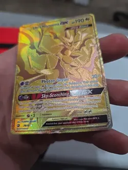 Ultra Necrozma GX (Secret) 78/70 Dragon Majesty Holo NM Pokemon Card Near Mint - Image 2