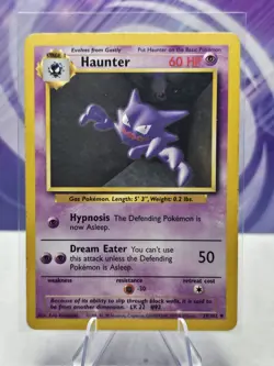 Haunter - 29/102 - Base Set TCG - Pokemon Card - MP - Image 1