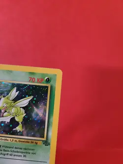Pokemon Karte/card - Scyther Sichlor 10/64 - Jungle Set Swirl Holo Exc-Near Mint - Image 3