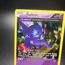 Sableye XY92 Promo - Full Art Holo Pokemon Card - Beautiful and Rare - Swirl - Image 3