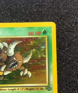 Pinsir 9/64 Rare 1st Edition HOLO Scratch Error Pokemon Card Jungle Set NM WOTC - Image 3