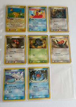 Ampharos 1/115 EX Unseen Forces Pokemon Card, Reverse Holo Rare Stamped + 7 more - Image 3