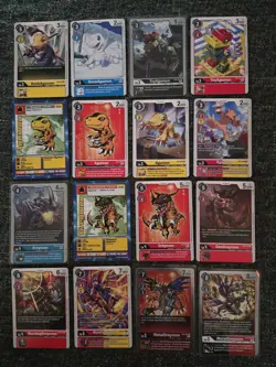 175 Card Modern & Vintage Digimon CCG Collection Lot BT ST BO EX W/Holos & Rares - Image 4