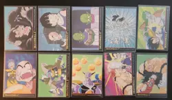 LOT Dragon Ball Z TCG CCG 1996 AMADA 1998/99 SCORE Lot 90 Cards Holo Gold Bulk - Image 3