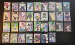 LOT Dragon Ball Z TCG CCG 1996 AMADA 1998/99 SCORE Lot 90 Cards Holo Gold Bulk - Image 4