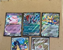 Pokemon TCG Journey Together Illustration & Ultra Rare 7 Card Lot - Image 2