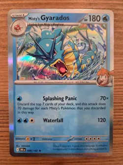 Lot of 5 Pokemon Gyarados Cards: Misty's Gyarados, GX 16/68 & GX Promo SM212 - Image 2